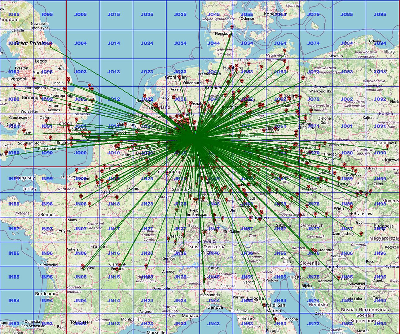 QSO Karte